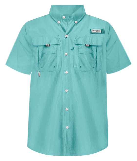 Columbia PFG Bahama II Short Sleeve Shirt Carbon Large - American Legacy  Fishing, G Loomis Superstore