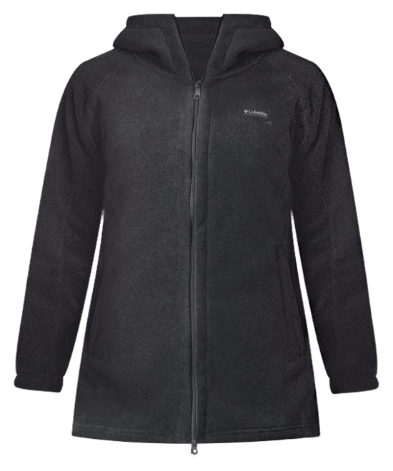 Columbia benton springs ii long sales hooded fleece jacket