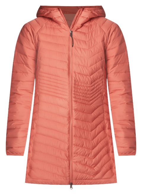 Cazadora Columbia Powder Lite H J Verde Mujer