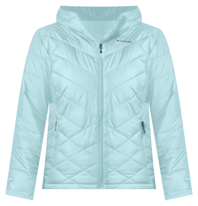 Columbia women's plus hotsell size heavenly hooded jacket