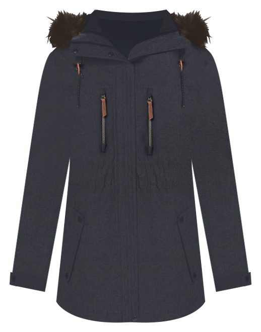 Kangol classic shop parka coat ladies