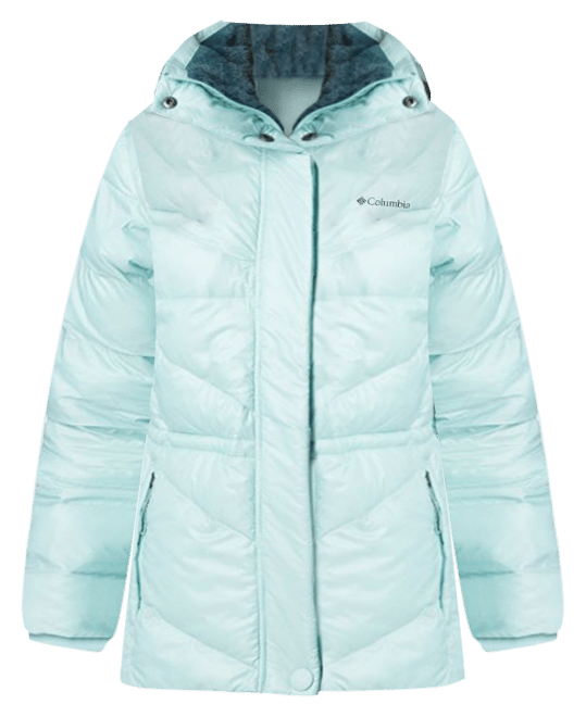 Columbia sportswear Co. jacket women small Grand Peak 2 Blu & White ski  jacket