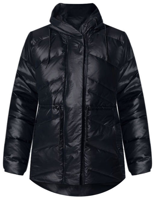 Columbia ICY HEIGHTS™ II MID JACKET - Chaqueta de plumas - nocturnal  gunmetal/azul marino 