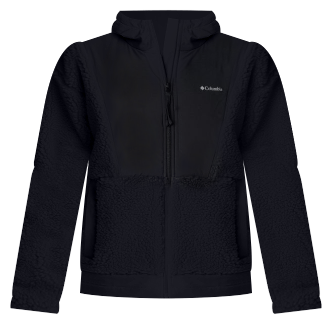Columbia Hakatai full zip jacket in black