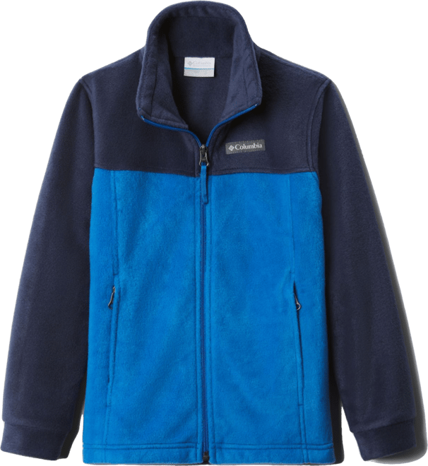  Columbia Youth Unisex Back Bowl Full Zip Fleece, Collegiate  Navy/Bright Indigo, XX-Small: Clothing, Shoes & Jewelry