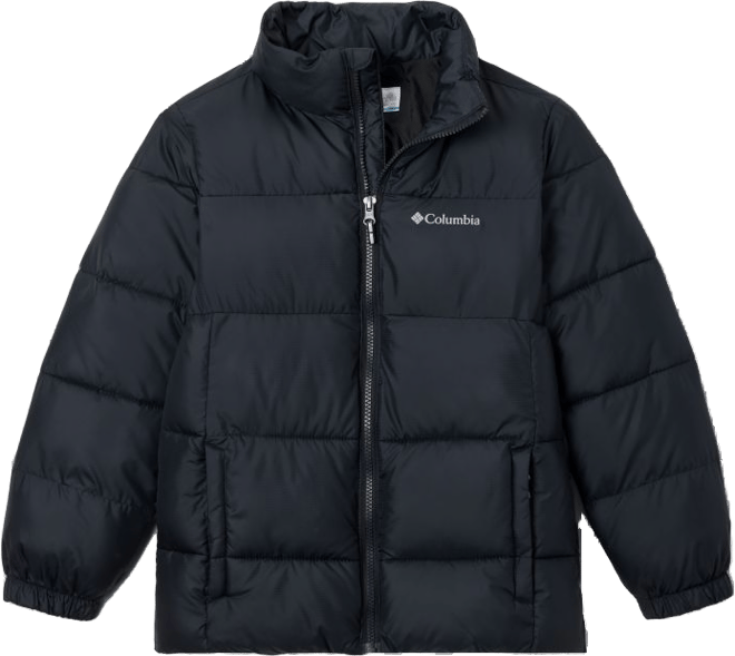 Kids black puffa outlet jacket