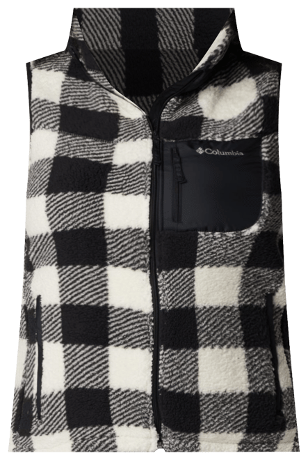 Buffalo plaid vest plus clearance size