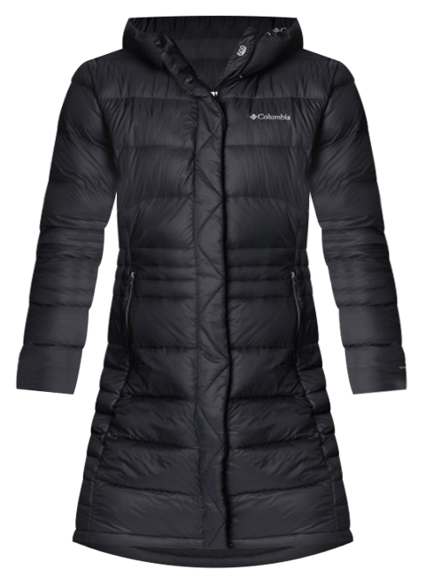 Columbia hexbreaker long down on sale jacket