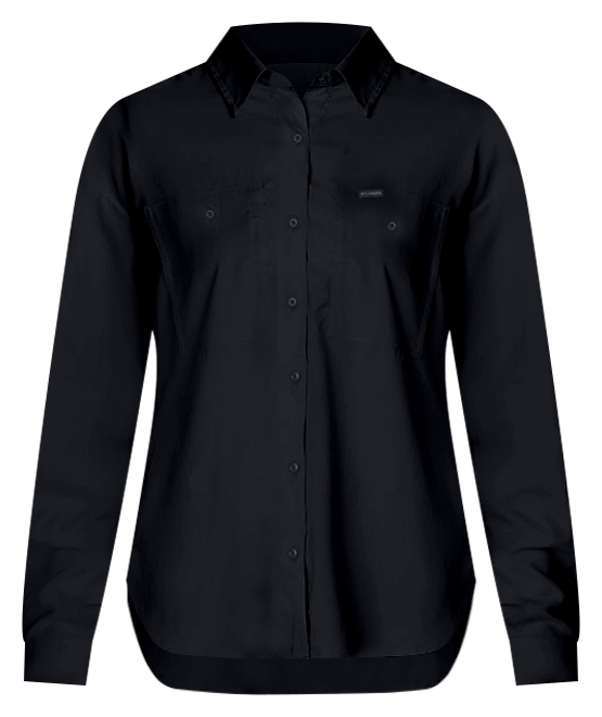 Black Long Sleeve Button Up Shirt