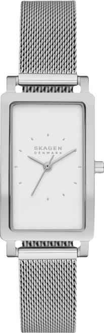 Women's Hagen Quartz Three Hand Silver-Tone Stainless Steel Watch, 22mm