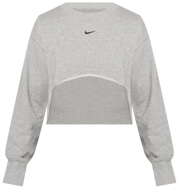 ナイキ スポーツウェア ウィメンズ フレンチ テリー クルーネック クロップ トップ