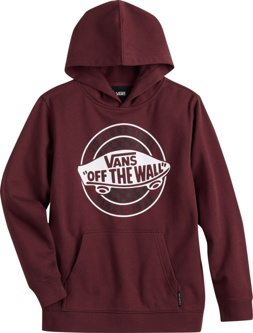 Vans maroon online hoodie