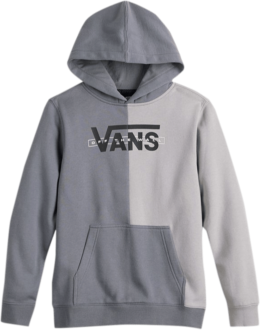 Gray best sale vans hoodie