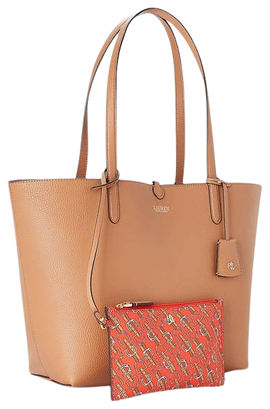 Ralph lauren reversible on sale faux leather tote