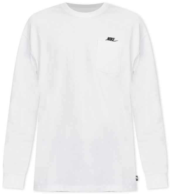 Nike Sportswear Premium Essentials Playera con bolsillo de manga larga para hombre