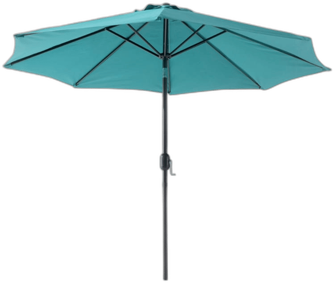 Teal umbrella shop