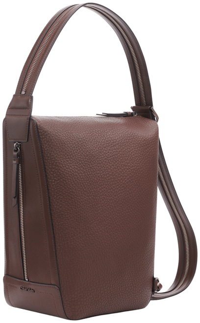 Calvin Klein Charlie Top Zip Organizational Shoulder Bag