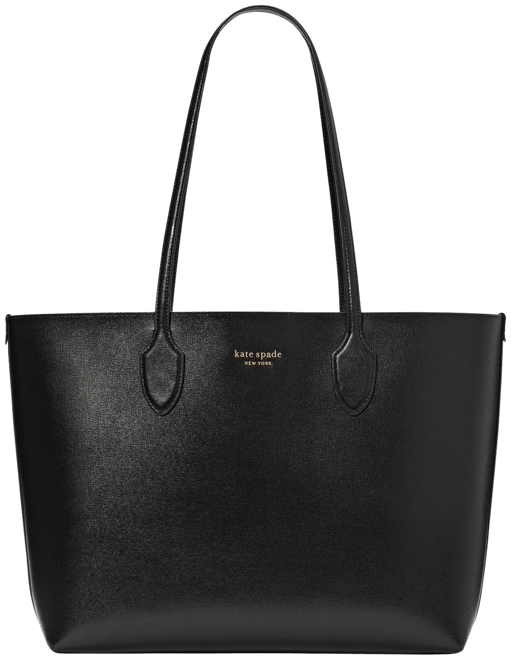 Kate Spade New York Large Bleecker Leather Tote in Timeless Taupe