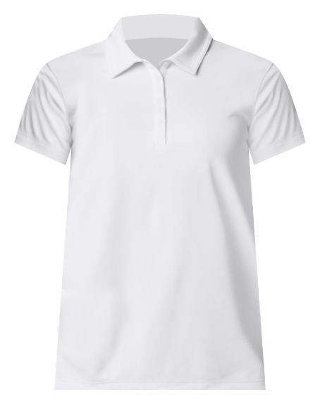 COLUMBIA Omni-Wick WHITE Golf Polo - Athletic Eagle Head