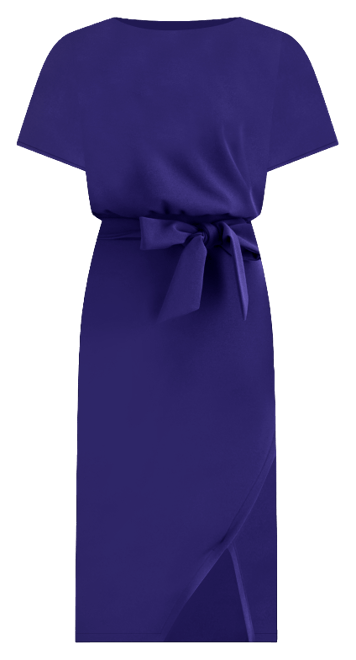 Kensie Blouson Wrap Dress
