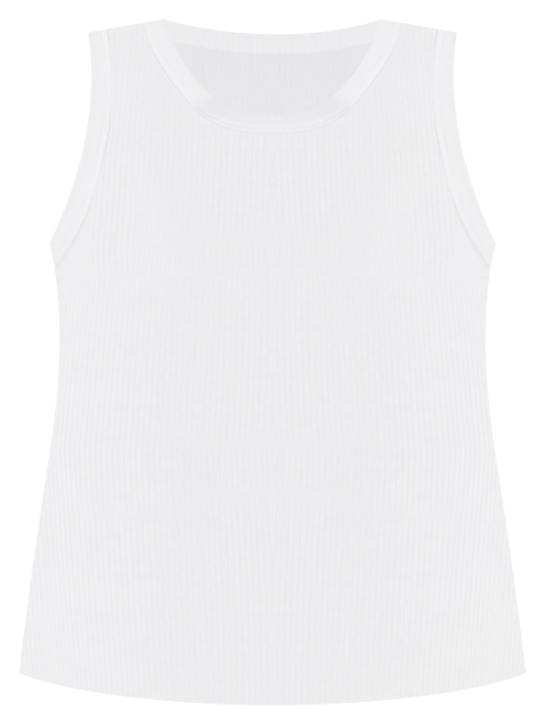 Trendy Plus Size Solid Ribbed Tank Top, Created for Macy's