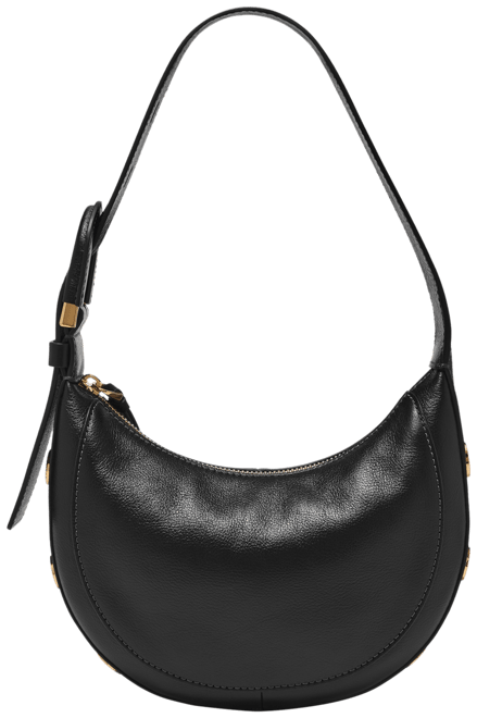 Fossil Harwell Leather Crescent Bag - Macy's