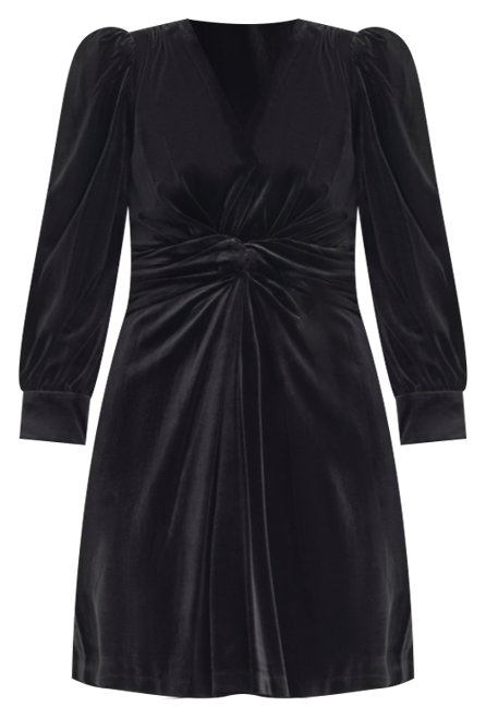 Vince camuto best sale black velvet dress