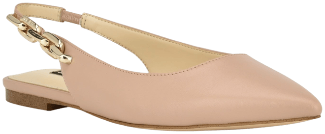 nine west slingback flats