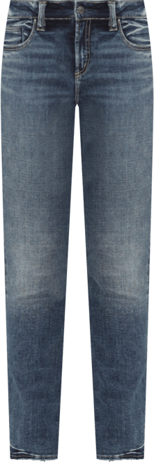 Women's Suki Mid Rise Straight Leg Jeans