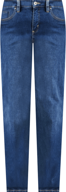 Women's Curvy Straight-Leg High Rise Jeans, Created for Macy's