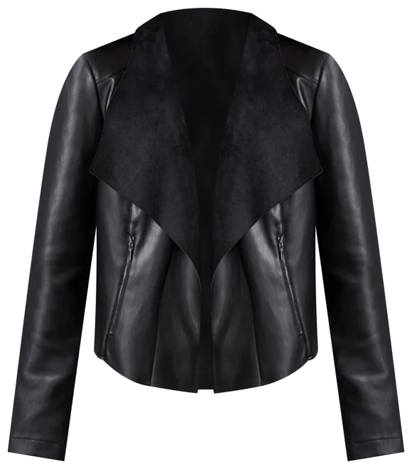 Bar III Women's Faux-Leather Bomber Jacket, Created for Macy's