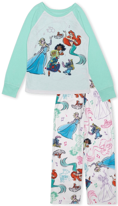 Disney princesses in discount pajamas