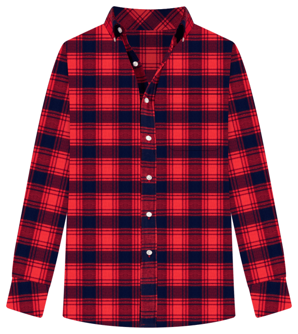 Club Room Men's Regular-Fit Plaid Flannel Shirt, Created for