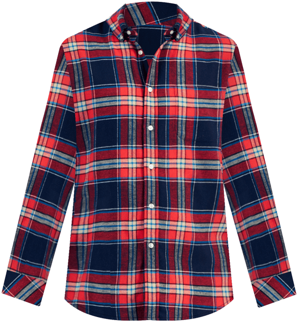 Club Room Men's Regular-Fit Plaid Flannel Shirt, Created for