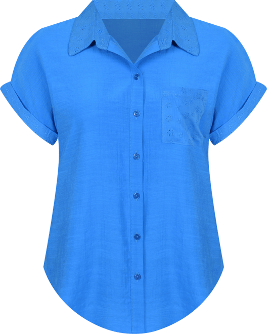 Women's Short Extended Sleeve Blouse