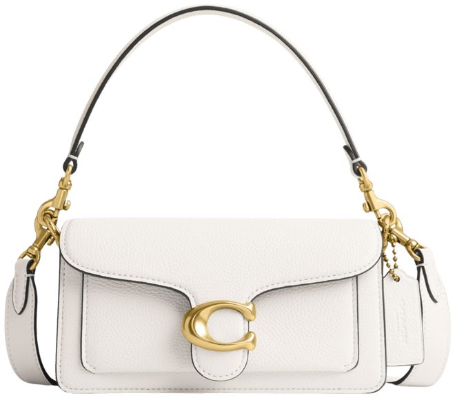 COACH Tabby 20 Polished Pebble Leather Mini Shoulder Bag - Macy's