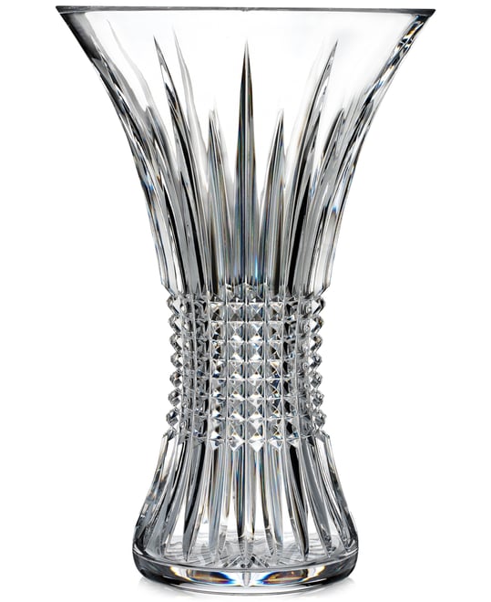 Lismore Diamond Vase 12"