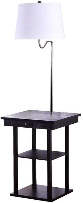 Madison 56" Led Table and Lamp Combo with Usb Port and Outlet