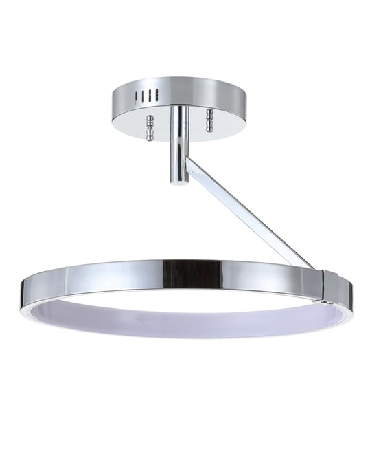 Owen 17.5" Dimmable Integrated Led Metal Semi-Flush mount
