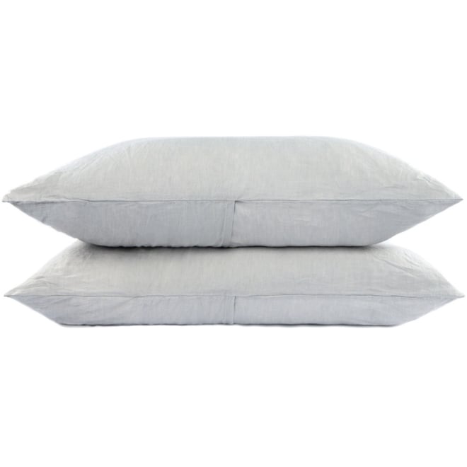 100% French Linen Pillowcase Set