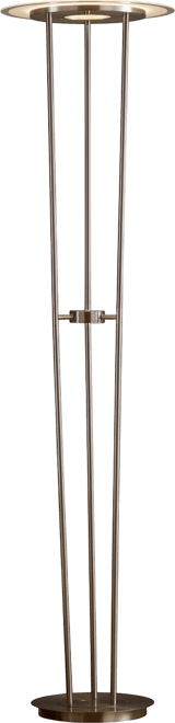 Luciano 72" Led 40W Torchiere Floor Lamp Touch Dimmer