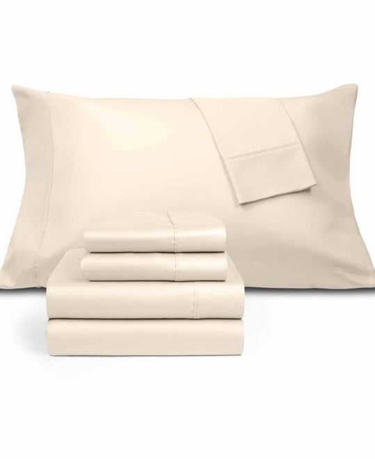 Brookline 1400 Thread Count 6 Pc. Sheet Set, King, Exclusively at Macy's