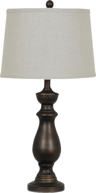 27.5" Metal Table Lamp