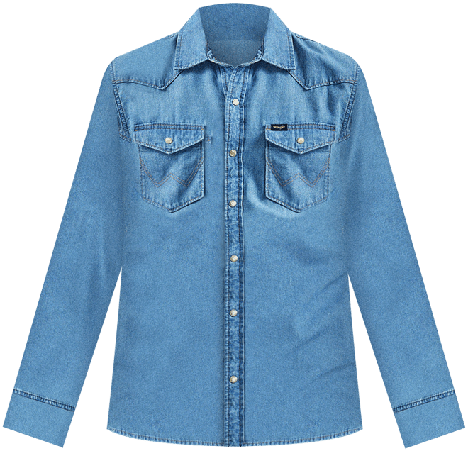 Wrangler® Mens Regular Fit Long Sleeve Button-Down Shirt JCPenney