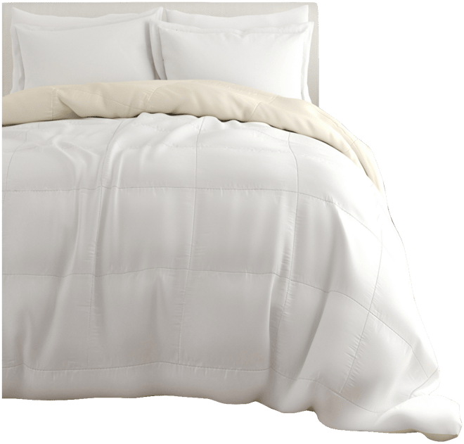 All Season Lightweight Down Alternative Reversible 3-Pc. Comforter Set, King/California King