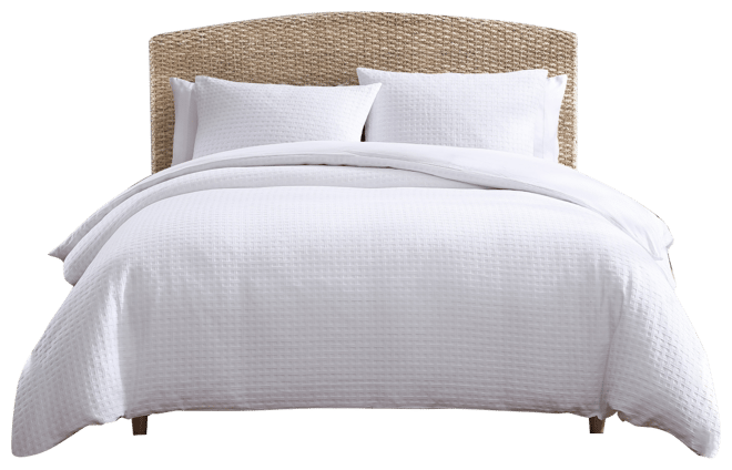 Basketweave Solid 4-Pc. Comforter Set, King