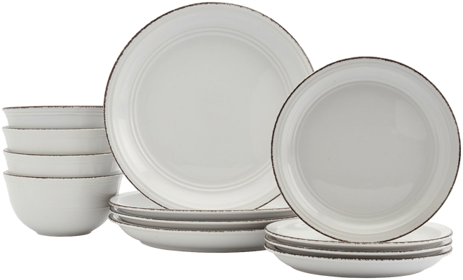 White 2024 farmhouse dinnerware