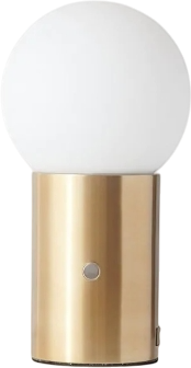 Kai 11" Dimmable Led Cement Modern Table Lamp