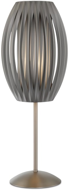 Pleated 25" Table Lamp