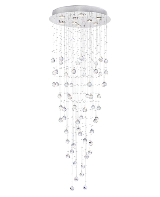 Rain Drop 9 Light Flush Mount